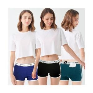 플레이보이 단품 여성 모달면 돌핀팬츠 트렁크 팬티 여자사각 홈웨어 PWT1603-1