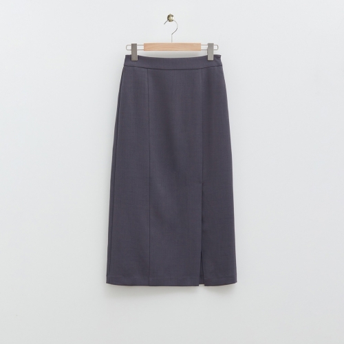 로엠 여성 슬릿 롱 스커트 RMWHE23RT2