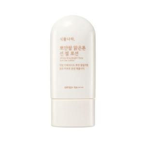 식물나라 뽀얀쌀 맑은톤 선젤로션 60ml