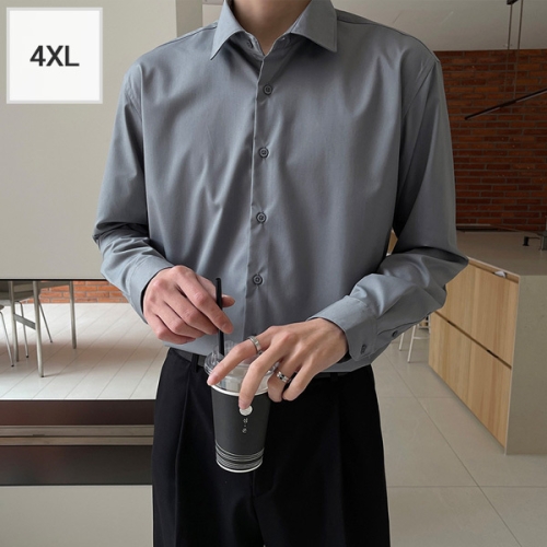  조군샵 기획 소프트 12컬러 오버핏스판셔츠_SH3394