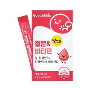 엠에스바이오텍 굿앤키즈 맛있는 철분 비타민 30포