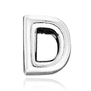 판도라 797458 레터 D 알파벳 실버 참