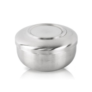 진성울트라 샤틴 스텐 이중 밥공기 10.7cm