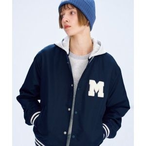  마리떼 M LOGO NYLON HOODIE JACKET dark navy 1MG24SJK101DNV 818967