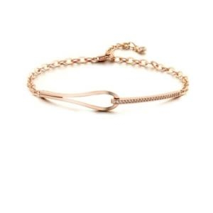 이랜드  로이드 로이드 볼륨 멀티 체인 18K Gold 팔찌 LWB18009G18K