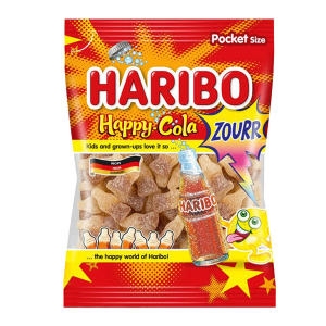 하리보  해피콜라향 사우어 80g