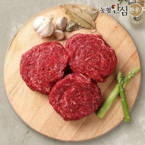 농협안심한우  1등급 한우 불고기 국거리 400g