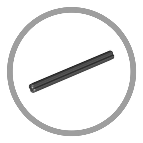 부품 테크닉 축 엑슬 3706 블랙 Axle 6 /검정색 /기차바퀴전용 /370626