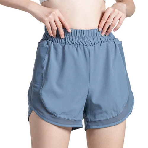 보슈아 NKJN YJDKSW02 여자 러닝 쇼츠 3부 반바지 속바지 투인원