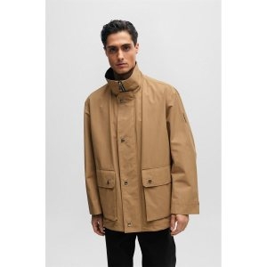 보스 SP24 레귤러핏 패커블 자켓 미디엄 베이지 50506149260