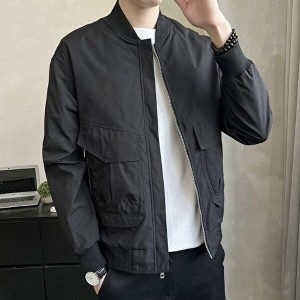 셀러허브 패션 OFL5M0RO 남성 시보리 블루종 캐주얼점퍼 2컬러