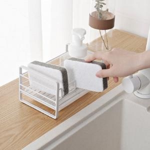 모모  씽크대 수세미 거치대 씽크대 렉 세제선반