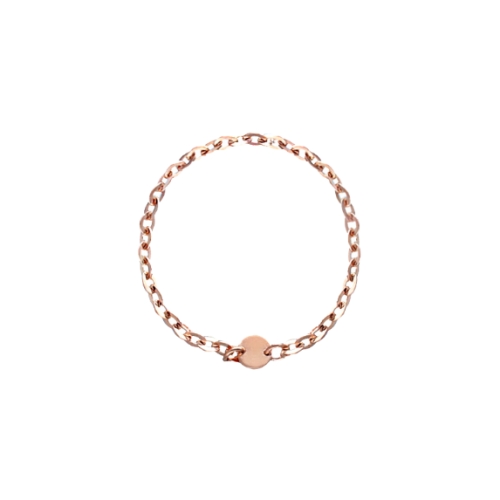 미니골드  김천점 14K 아즈 체인반지 중 RRTM4140 데일리용으로 착용하기 좋은 트렌딘한 아이템 생일선물 기념일선