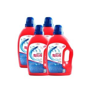 말표 희드라 액체세제 드럼/일반세탁기 겸용 2.5L 4개 1박스