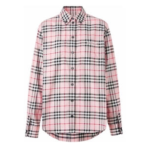 버버리 IVANNA 빈티지 체크 셔츠 더스트핑크 8054631
