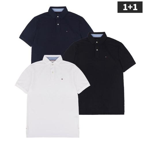 타미힐피거 1+1 스몰 피케 폴로 셔츠 PK 반팔 13H18 2장세트 트렌디 감성의 스마트한 쇼핑공간