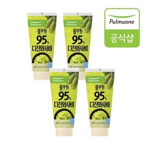 풀무원 95% 다진 와사비 80g
