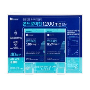 종근당건강 관절연골 뮤코다당단백 콘드로이친 1200mg 40정