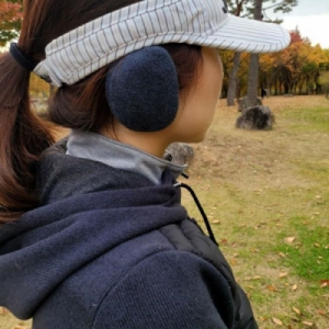 세븐제이스 OFM74P2T 똑딱이 이어워머 방한 귀마개 등산 캠핑 자전거