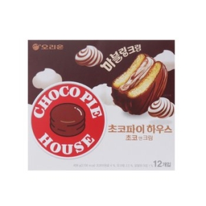 오리온  초코파이 하우스 초코앤크림 408g