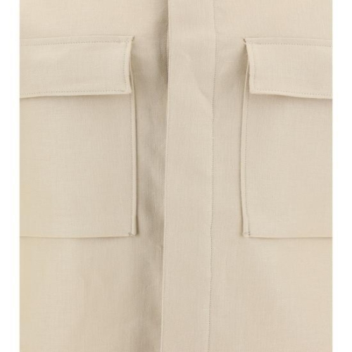 에르메네질도제냐 긴팔 셔츠 UDV60A7SOT10 N03 BEIGE