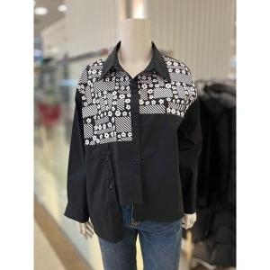 화이트호스 세이브존01 언발오픈블라우스 W241205 S13252306