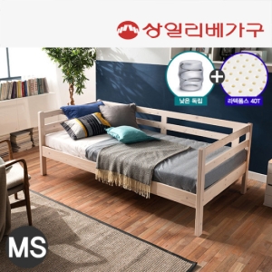  상일리베가구 블룸 DB 침대 MS [40T낮은독립]