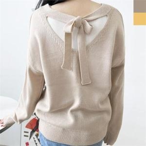 오노마 ONM 여자 리본 니트 가디건 1P 여친룩 여성 카디건 S9871701