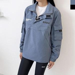 오노마 ONM KSS WSL-590W 남녀공용 오버핏 반집업 아노락바람막이 S10765034
