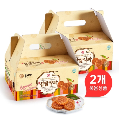 호정식품  호정가 찹쌀약과 세트 1kg
