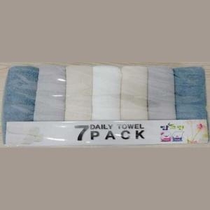 에이치플러스몰  요일마다 바꿔쓰는 세면 타올 7PWD24867