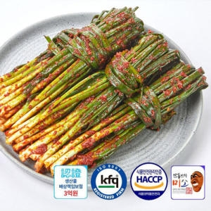 안동학가산  파김치 1kg 모든재료 국내산 아이스박스포장