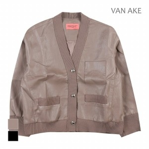 반에이크 노카라 가죽자켓_VB2XLEMD04Z
