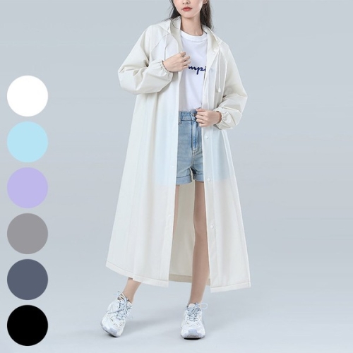 아이우먼 빅사이즈사랑해요 J914L402 컬러라이트후드레인코트