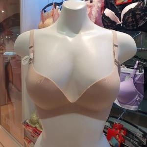 YES DP02 베이직 무봉제 노와이어 브라 베이지 편한 여성 속옷 볼륨핏 심리 S12796740