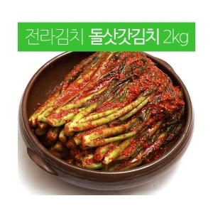 전라김치 전라도의 깊은맛 여수 돌산갓김치 2kg