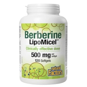 네추럴팩터스 베르베린 리포미셀 500mg 120캡슐