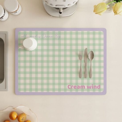 논슬립  식기건조매트 규조토 드라잉매트