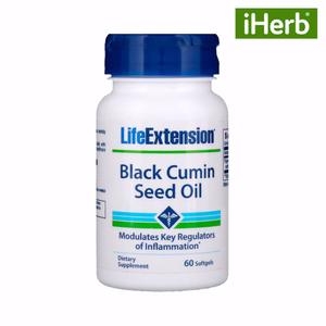 라이프익스텐션 블랙 커민 씨오일 60캡슐