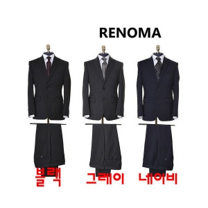 레노마 S/S 프리미엄 23년신상 고급울 다계절 스판정장 빅사이즈 RPSJ41A42A43A EK3
