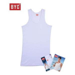 BYC OFKLO9RR 순면 무지 남성 런닝