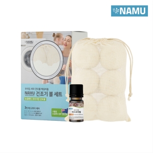 나무  세트구성 양모볼6P+10ml퍼퓸1개 건조기 화이트볼 양모볼 드라이볼