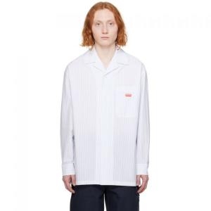 겐조 와이셔츠 남방 화이트 파리 코튼 셔츠 241387M192007