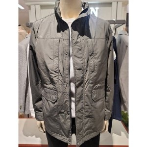 올젠 남성 간절기 봄 아웃포켓 사파리 점퍼_ZOE1FF1303