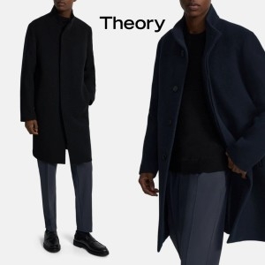 띠어리 M0871403 남자 멜튼 울 싱글 코트