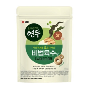 샘표 연두링 다시마표고야채 80g(4gx20입)