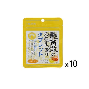 용각산  목캔디 타블렛 허니레몬맛 10개 세트