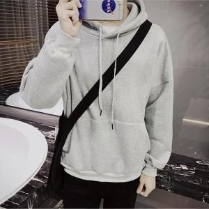 셀러허브 JSLK 남여공용 후드 기모안감 무지 오버핏 티셔츠 S9201105