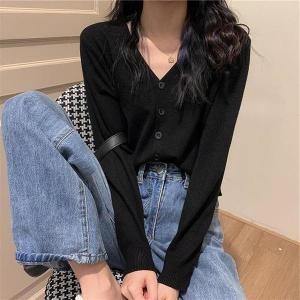셀러허브 JSLK 3컬러 여성무지숏가디건 데일리 깔금한카디건 편한자켓 S9212345