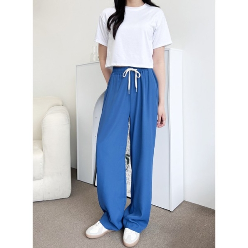 리빌모아 여자 와이드 냉감 밴딩 팬츠 카고바지 츄리닝 조거팬츠 밴딩팬츠 와이드팬츠 팬츠DJW-PTS-SGPPG90W-그레이